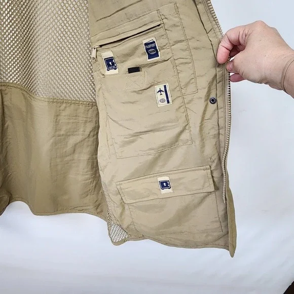 Weekender Traveler Vest‎ Men's XL Fishing Hiking Hunting Outdoor Pockets Mesh - Picture 10 of 11
